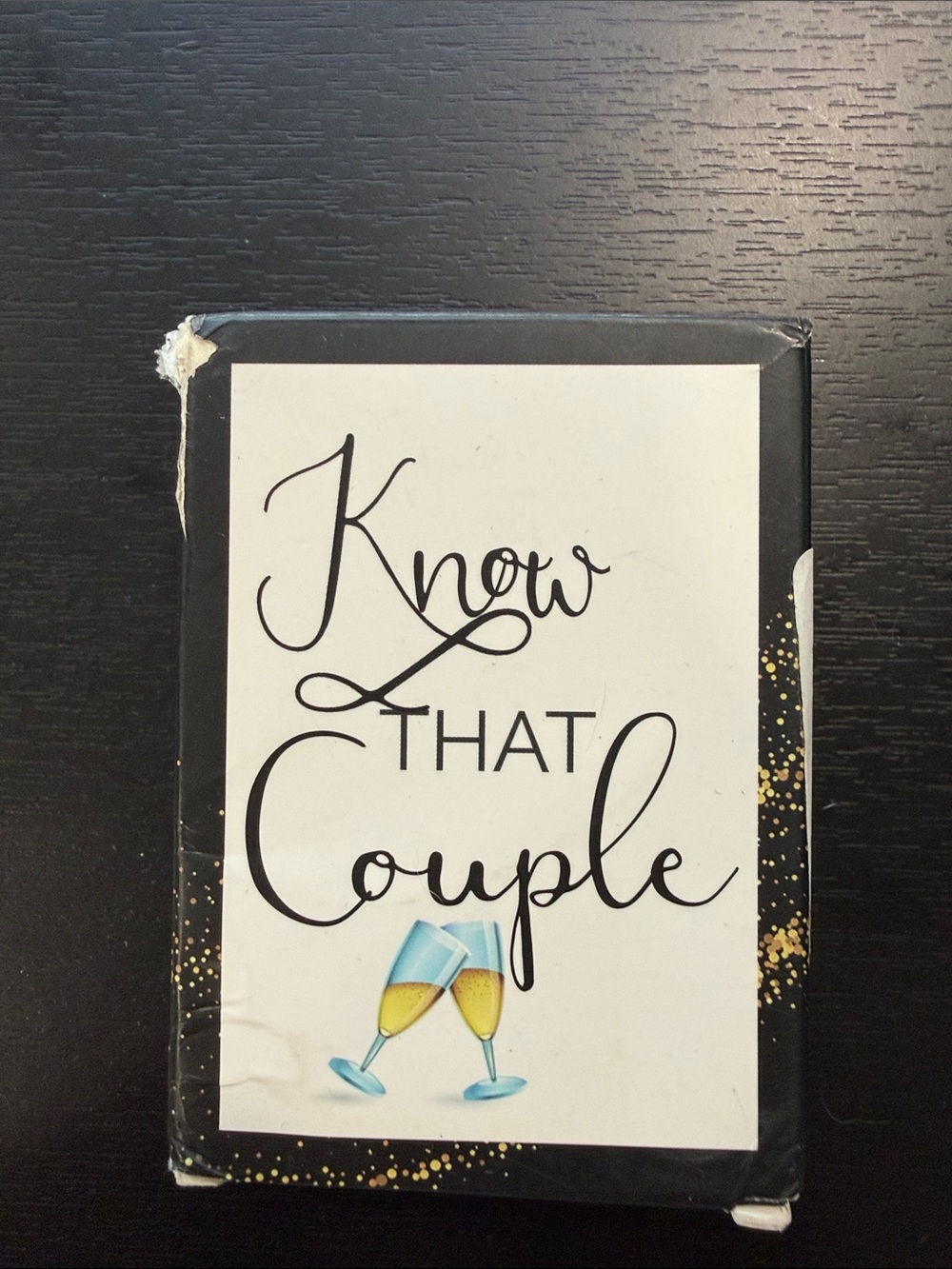 Know That Couple Wedding Shower Card Game - Black & White